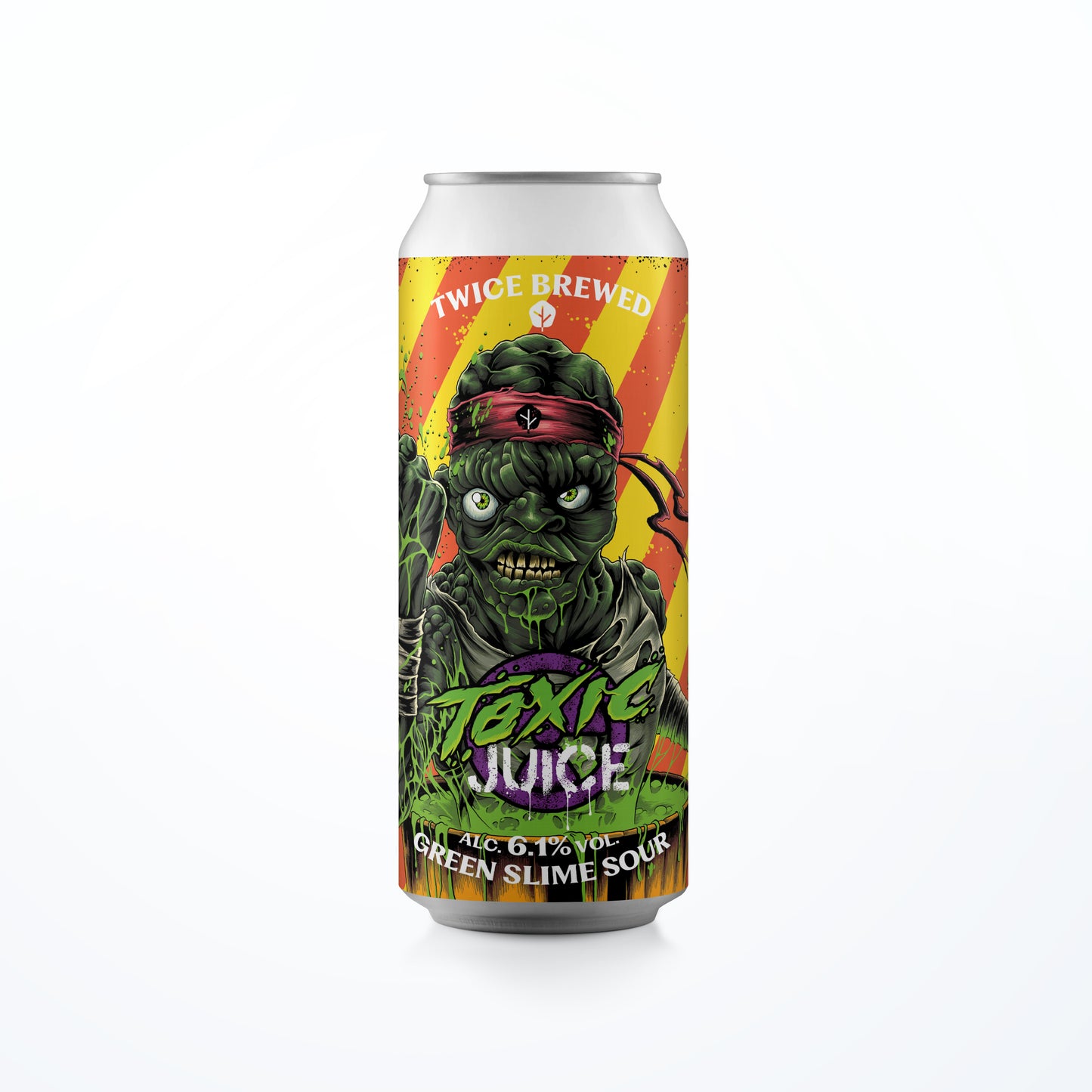 Toxic Juice, Green Slime Sour, 6.1% - 440ml Can