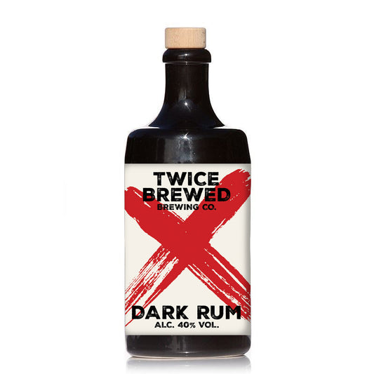 Twice Brewed Dark Rum, 70cl Bottle