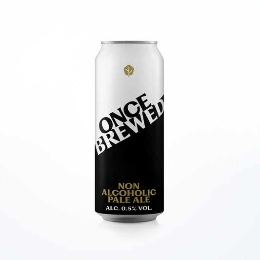 Once Brewed, Alcohol Free Pale Ale, 0.5% - 440ml Can