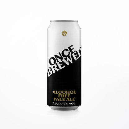 Once Brewed, Alcohol Free Pale Ale, 0.5% - 440ml Can