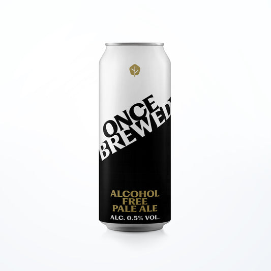 Once Brewed, Alcohol Free Pale Ale, 0.5% - 440ml Can
