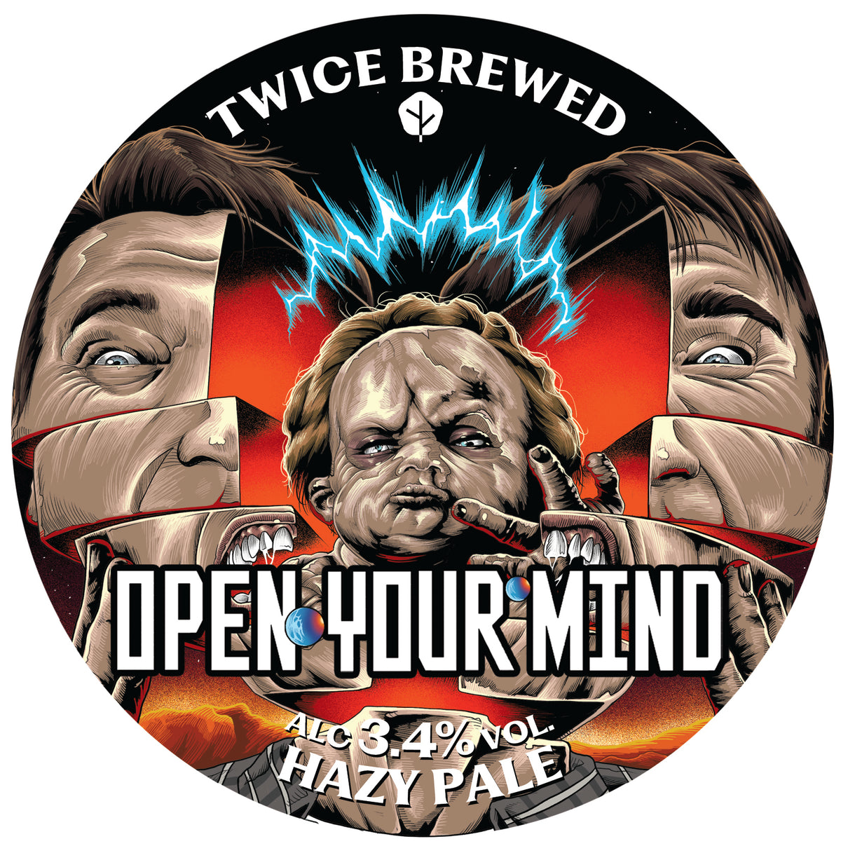 Open Your Mind, Hazy Pale, 3.4% - 440ml can