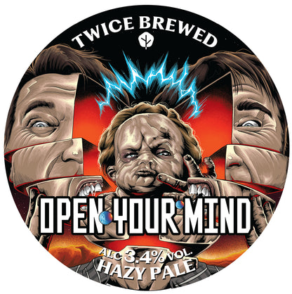Open Your Mind, Hazy Pale, 3.4% - 440ml can