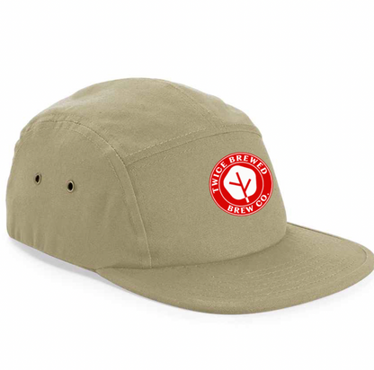 Twice Brewed 5 Panel Cap (Desert Sand)