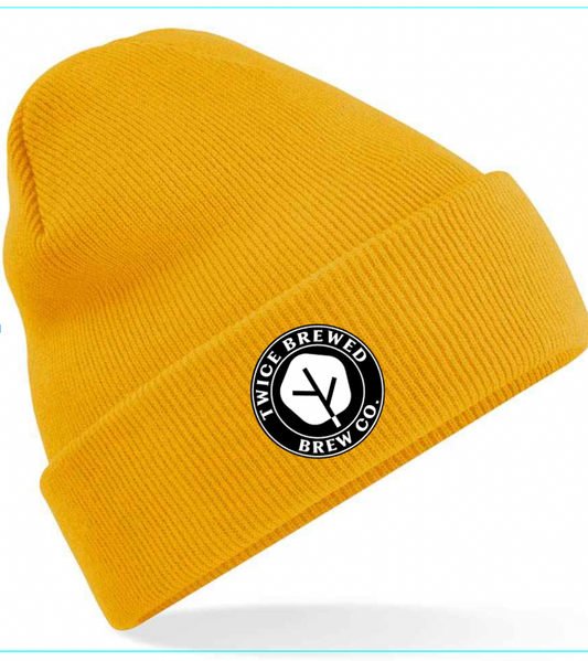 Twice Brewed Beanie (Mustard)