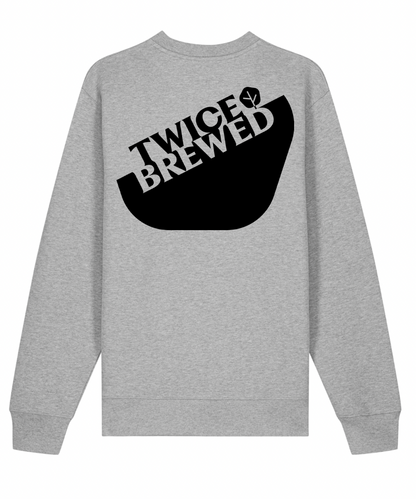 Twice Brewed Brewing Co Logo Sweatshirt (Heather Grey)