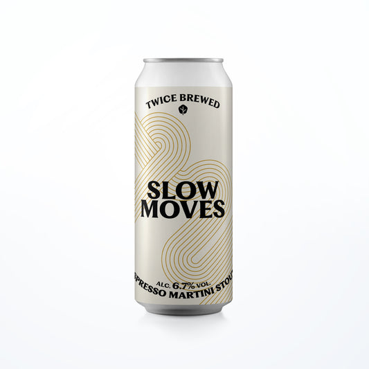 Slow Moves, Espresso Martini Stout, 6.7% - 440ml can