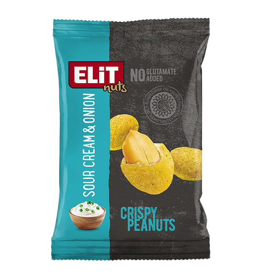 Sour Cream and Onion Crispy Peanuts - 75g