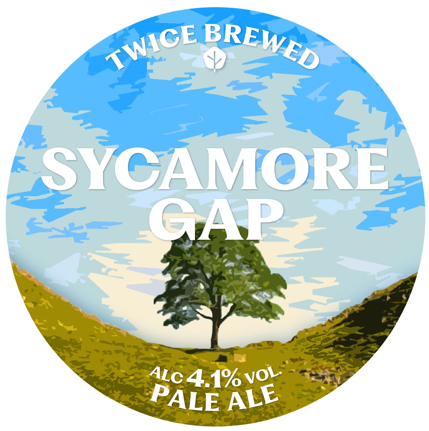 SYCAMORE GAP, Pale Ale, 4.1% - 500ml bottle