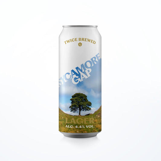 Sycamore Gap Lager (GF), Euro Pils, 4.4% - 440ml can