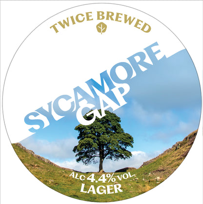 Sycamore Gap Lager (GF), Euro Pils, 4.4% - 440ml can