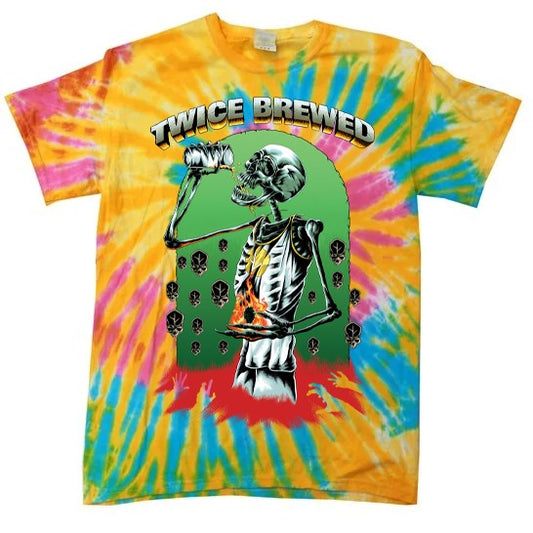 Twice Brewed Grateful Dead inspired T-Shirt (Tie Dye)