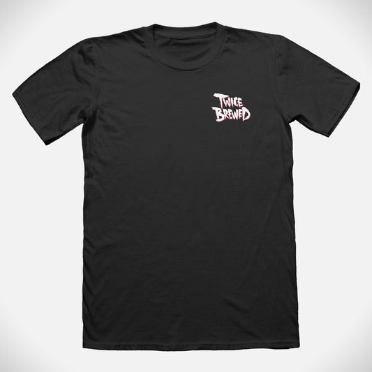 Twice Brewed For Whom The Bell Tolls T-Shirt (Black)