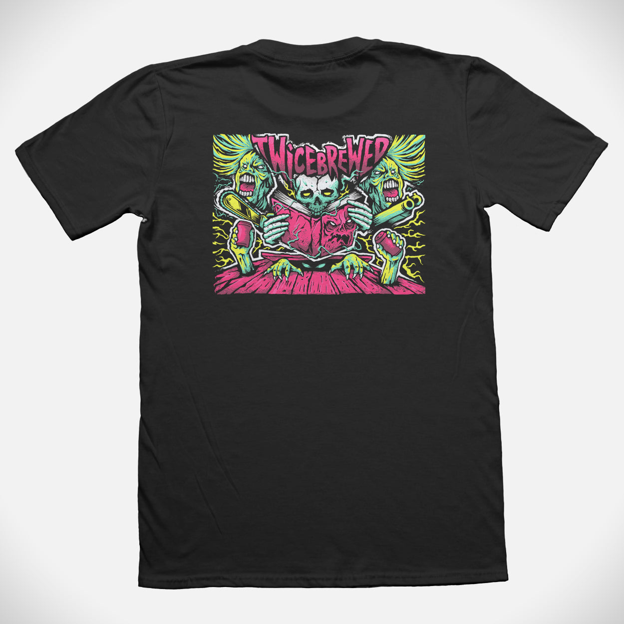 Twice Brewed Horror T-Shirt (Black)