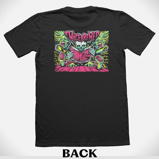 Twice Brewed Horror T-Shirt (Black)