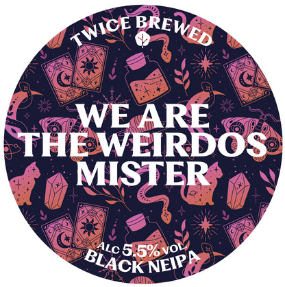 We Are The Weirdos Mister, Black NEIPA, 5.5% - 440ml can