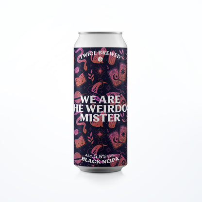 We Are The Weirdos Mister, Black NEIPA, 5.5% - 440ml can