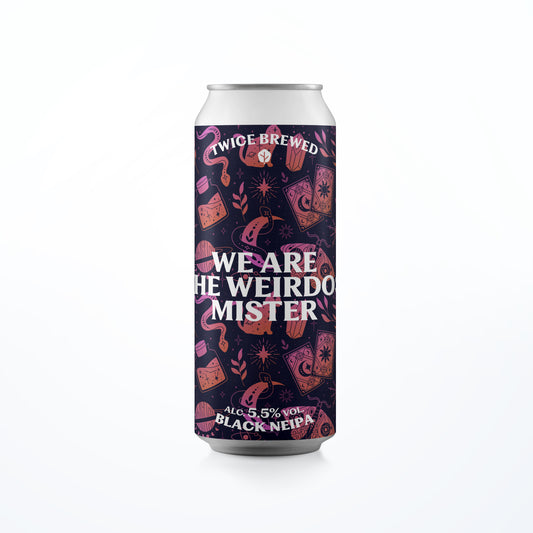 We Are The Weirdos Mister, Black NEIPA, 5.5% - 440ml can