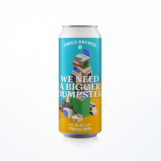 We Need A Bigger Dumpster, Cryo IPA, 6.1% - 440ml can