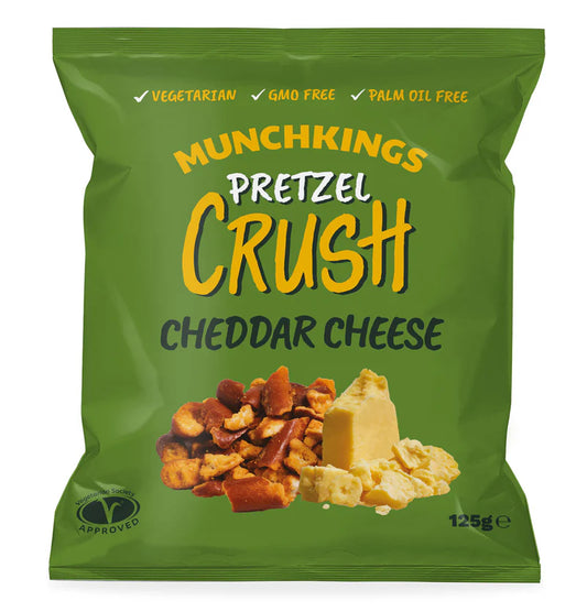 Cheddar Cheese Pretzel Crush - 125g